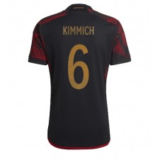 Tyskland Joshua Kimmich #6 Bortatröja VM 2022 Korta ärmar